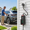 Caricabatterie Auto Elettrica 3,7 kW Tipo 2 con Cavo 5 m 6A-16A e Timer in TPU      