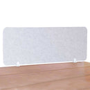 Pannello Fonoassorbente da Banco 100x45 cm Coppia di Morsetti Regolabili da Banco Finitura Grigio    