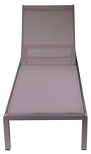 Lettino Prendisole da Giardino in Alluminio e Textilene Buffalo