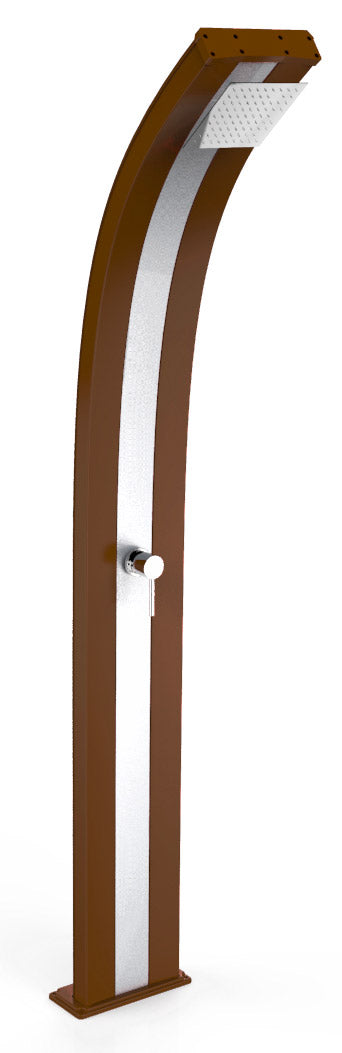 Doccia Solare da Giardino 40L Miscelatore Arkema Dada Fascia Inox Oro Van Gogh prezzo