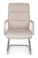 Set 2 Sedie Poltrone Attesa 58x60,5x101,5h cm da Ufficio Sydney Tortora 