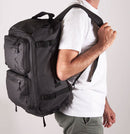 Zaino da Viaggio 32 Lt Apertura Laterale Tasche Multiple Impermeabile Ravizzoni Oasi Nero