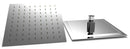Doccia Solare da Esterno Giardino 40L Miscelatore e Lavapiedi Arkema Dada Fascia Inox Blu