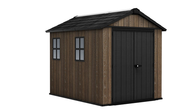 Casetta Box da Giardino Keter Apex 759/975 in Resina Effetto Legno Noce sconto