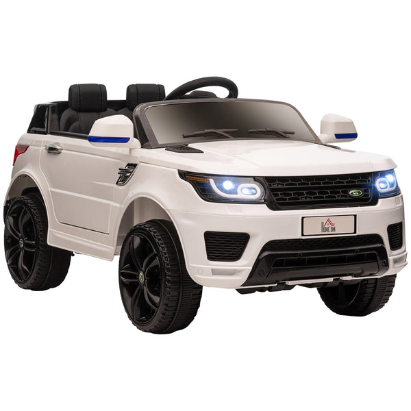 online Macchina Elettrica per Bambini con Telecomando Luci LED e Clacson Bianco