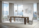 Tavolo Allungabile 120/380x90 cm Roxell Noce      