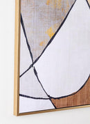 Quadro con Cornice Gallery 039 60x3,2x80 cm in Stampa su Tela
