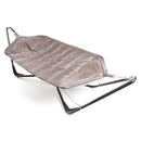 Amaca da Giardino a Gondola 336x130 cm in Poliestere Grigio      