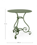 Tavolo da Giardino Ø70x72h cm Etienne Forest