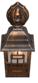 Applique da Esterno Attacco E27 in Alluminio Ruggine 