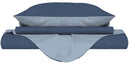Copripiumino con Sacco e Federe Doubleface Avio\/Azzurro Varie Misure