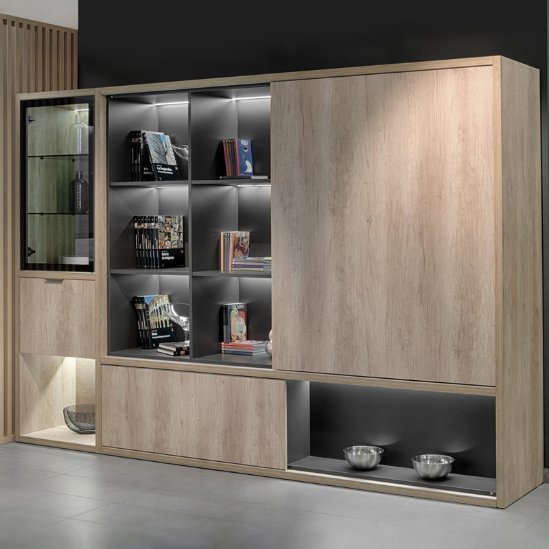 Kit Illuminazione Automatica Striscia LED 5 mt per Armadi e Mobili Emuca 