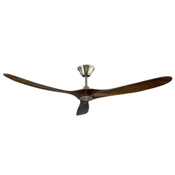 Deckenventilator mit 3 Holzflügeln Ø155 cm 6 Geschwindigkeit Sulion Bromien Brown online