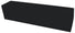 Avalli Schwarze Kunstlederbank 180x42x44 cm