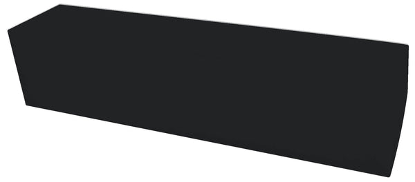 Avalli Schwarze Kunstlederbank 180x42x44 cm online