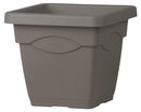 Vaso 32x32x27,8 cm in Polipropilene Quadro 32 Bruno