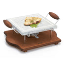 Pietra Ollare Quadrata con Fornelletto Bisetti