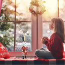 Babbo Natale Soldatino Natalizio Soldato con Tamburo Decorazione Addobbo 44 cm