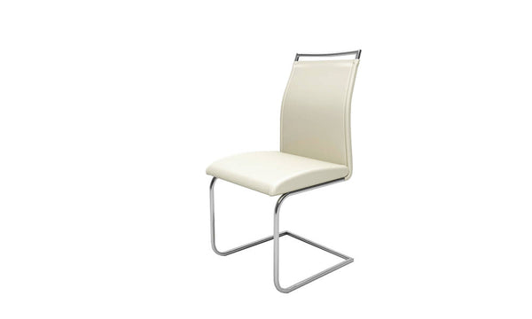 Set mit 4 Stühlen aus weichem Kunstleder 100 x 50 x 45 cm TFT Boing Tortora sconto