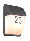 Applique da Esterno Attacco E14 in Alluminio Pressofuso Antracite