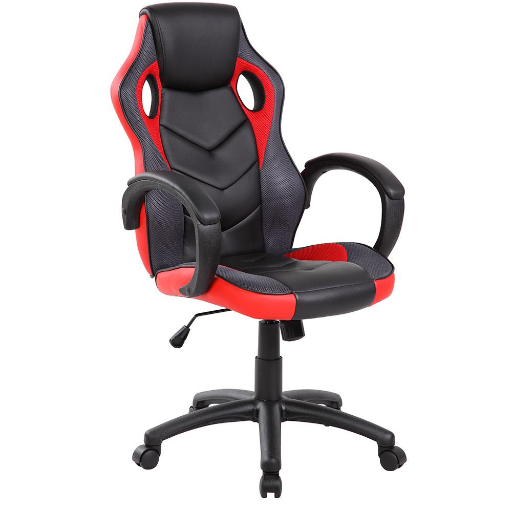 Präsidenten-Gaming-Bürostuhl in schwarzem...