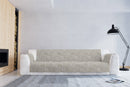 Copridivano con Copri Braccioli in Poliestere e Cotone Beige Varie Misure