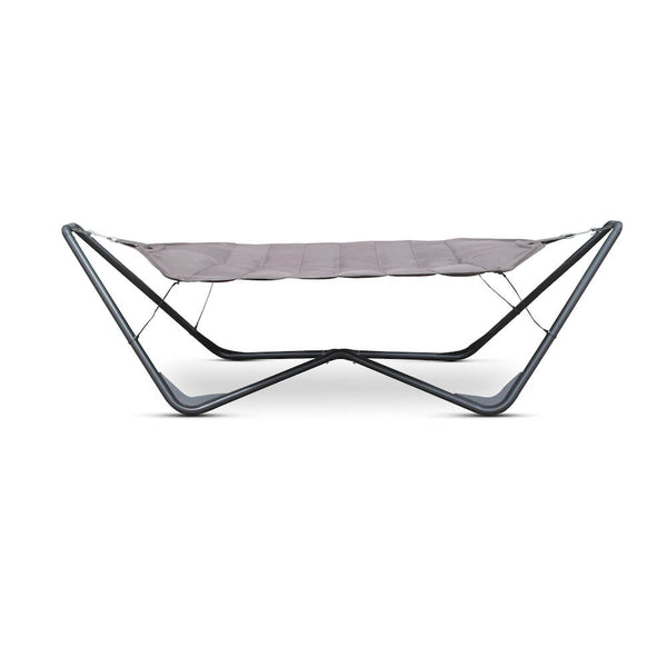 online Gartenhängematte aus Oxford-gepolstertem Polyester mit Eisenstruktur Taddei Gondola