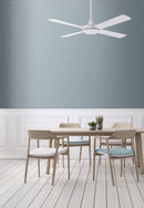 Ventilatore da Soffitto con 4 Pale in Compensato Ø130 cm 3 Velocità Martec Lifestyle Bianco