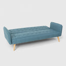 Divano Letto Clic Clac 172x86x80 cm in Tessuto Blu