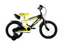 Bicicletta per Bambini 12" Stabilizzatori e Freni Caliper Giallo   