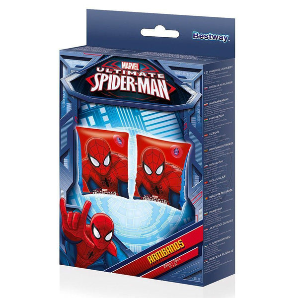 sconto Aufblasbare Armlehnen für Kinder 3-6 Jahre Spider-Man 23x15 cm Bestway
