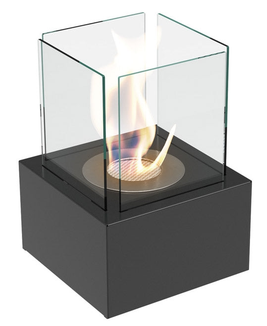 Tisch Bioethanol Kamin 25x25 cm Flig Province 2 Schwarz sconto