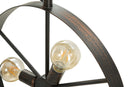 Lampadario Bicicletta 110x49x69 cm in Ferro