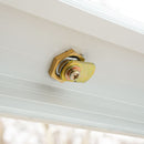 Bacheca da Esterno con Apertura a Ribalta 102,5x106,7x4,7 cm in Alluminio Grigio Chiaro