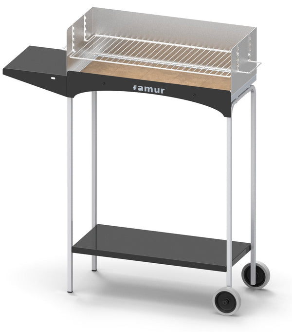 prezzo Holzkohlegrill mit Famur BK 3 Chrome Grill