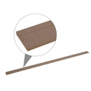 Binario per Porte Scorrevoli con Kit di Accessori Stile Rustico in Legno 200 cm 