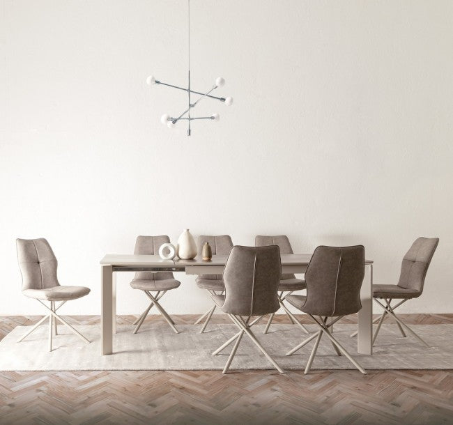 Tappeto 80x200 cm Samadhi in Tessuto Beige