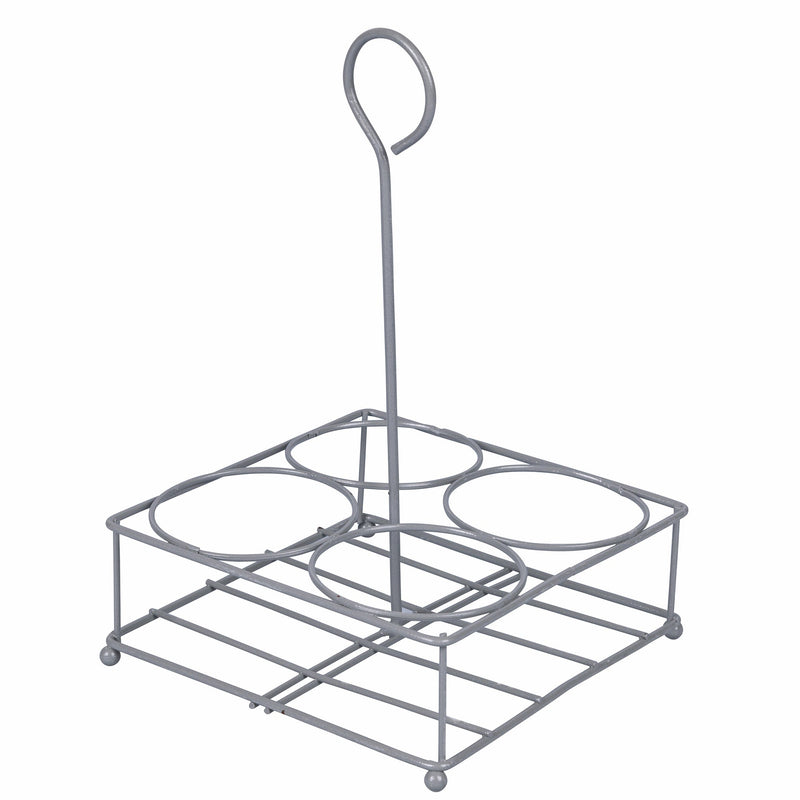 Menage 5 Pezzi in Ceramica con Stand Metallo VdE Tivoli 1996 Baita Stones