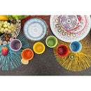 Set 6 Tovagliette Tonde in Carta Villa d'Este Sunshine Tortora