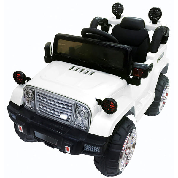 sconto Elektroauto für Kinder 12V Miller Safari Weiß