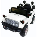 Macchina Elettrica per Bambini 12V Miller Safari Bianca
