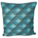 Set 3 Cuscini Decorativi 45x45 cm in Poliestere VdE Tivoli 1996 Vetiver Ottanio