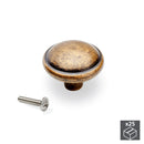 Pomolo per Mobile 32 mm Zama Bronzo 25 Pezzi Emuca