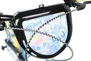 Bicicletta per Bambini 16" Disney Stitch Freni Caliper e Stabilizzatori in Acciaio Hi-Ten Azzurro