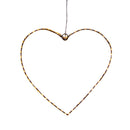 Set 2 Cuori Luminosi con 40 Microled Ø20 Uso Esterno 