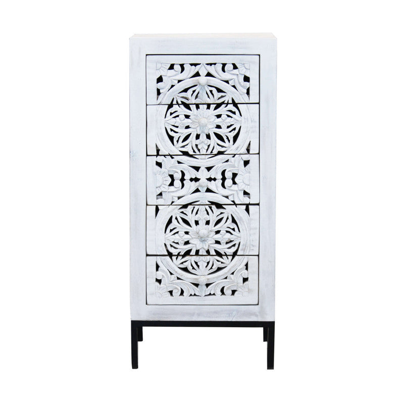 Mobile Foster 45x35x105 h cm in Legno Marrone