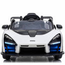 Macchina Elettrica per Bambini 12V con Licenza McLaren Senna Bianca
