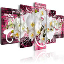 Quadro - Variazioni Sulle Orchidee 100X50Cm Erroi