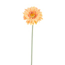 Set 24 Fiori Artificiali di Gerbera Altezza 53 cm Giallo