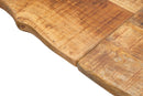 Tavolo da Pranzo Edge All 180-280x90x77 cm in Mango e Ferro      